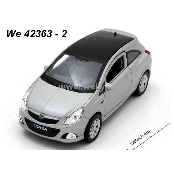 Welly 1:34-39 Opel Corsa OPC (silver) - code Welly 42363