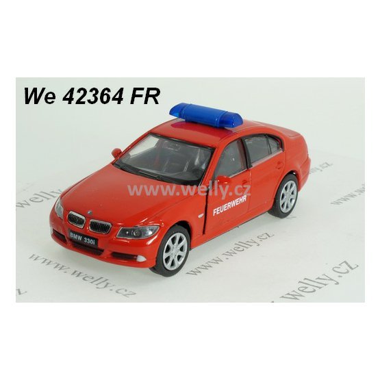 Welly 1:34-39 BMW 330 i Feuerwehr - code Welly 42364FR, modely aut