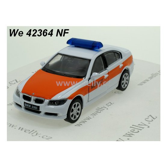 Welly 1:34-39 BMW 330 i Notarzt - code Welly 42364NF, modely aut