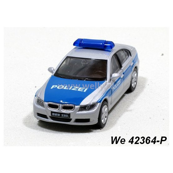 Welly 1:34-39 BMW 330 i Polizei (blue) - code Welly 42364P, modely aut
