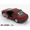 Welly Peugeot Coupé 407 (burgundy) - code Welly 42368