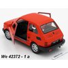 Welly Fiat 126 (red) - code Welly 42372, modely aut