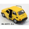 Welly Fiat 126 (yellow) - code Welly 42372,