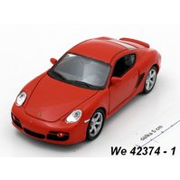 Welly 1:34-39 Porsche Cayman S (red) - code Welly 42374, ukončena výroba