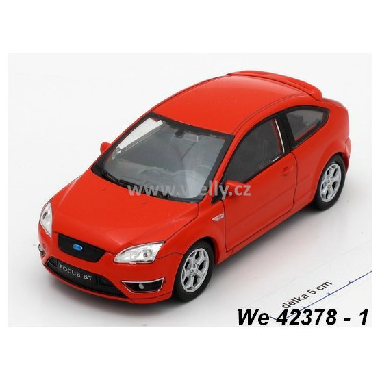 Welly 1:34-39 Ford Focus ST (red) - code Welly 42378