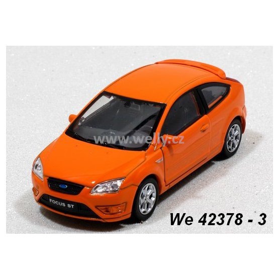 Welly 1:34-39 Ford Focus ST (orange) - code Welly 42378