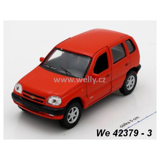 Welly 1:34-39 Chevrolet Niva (red) - code Welly 42379