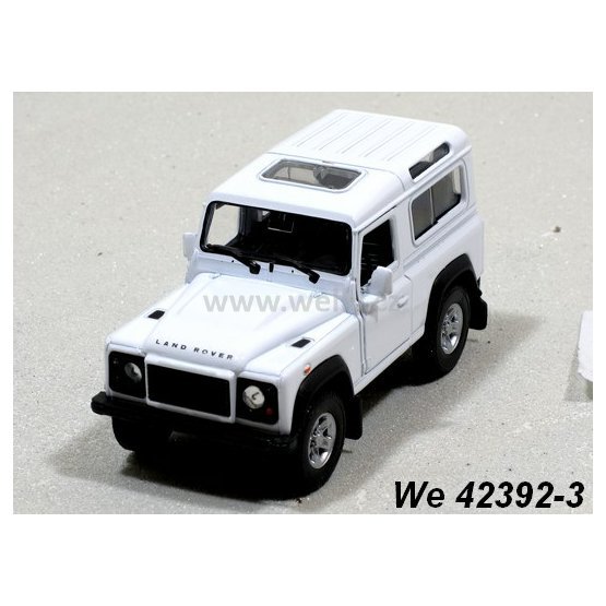 Welly 1:34-39 Land Rover Defender (white) - code Welly 42392, modely aut