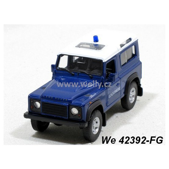 Welly 1:34-39 Land Rover Defender (Gendamerie) - code Welly 42392FG, modely