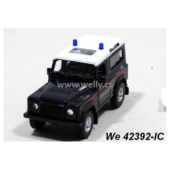 Welly 1:34-39 Land Rover Defender (Carabinieri) - code Welly 42392IC, modely