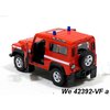Welly Land Rover Defender Vigili del Fuoco (hasiči) - code Welly 42392VF, modely