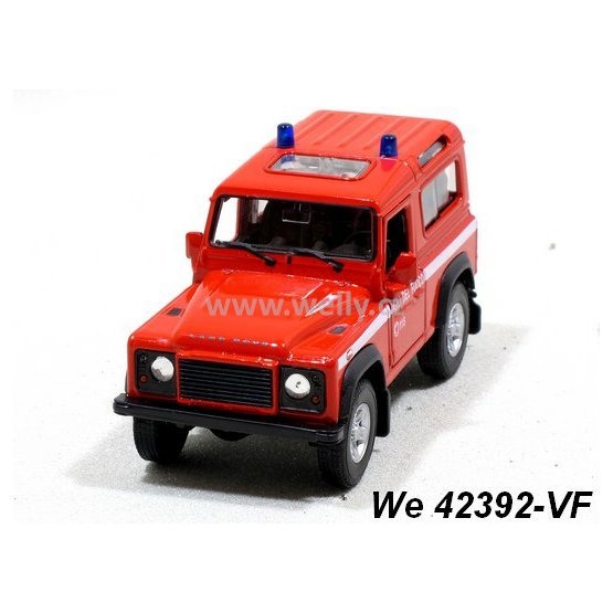 Welly 1:34-39 Land Rover Defender Vigili del Fuoco (hasiči) - code Welly 42392VF, modely