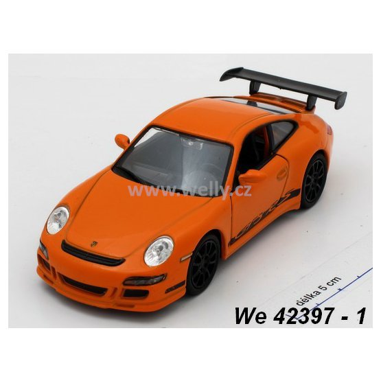 Welly 1:34-39 Porsche 911 (997) GT3 RS (orange) - code Welly 42397