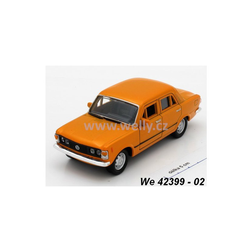 Welly 13439 Fiat 125p (orange) code Welly 42399