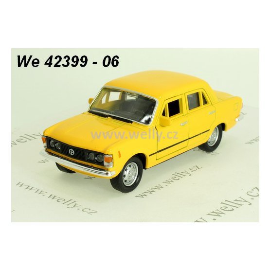 Welly 13439 Fiat 125p (yellow) code Welly 42399