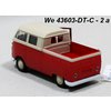 Welly VW T1 Double Cabin Pick Up (red) - code Welly 43603DT, modely aut