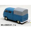 Welly VW T1 Double Cabin Pick Up (blue) - code Welly 43603H, modely aut