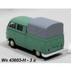 Welly VW T1 Double Cabin Pick Up (green) - code Welly 43603H