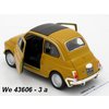 Welly Fiat Nuova 500 (orange) - code Welly 43606