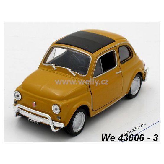 Welly 1:34-39 Fiat Nuova 500 (orange) - code Welly 43606