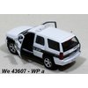 Welly Chevrolet ´08 Tahoe Police (white) - code Welly 43607WP, modely aut