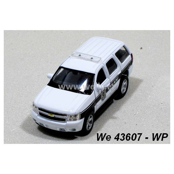 Welly 1:34-39 Chevrolet ´08 Tahoe Police (white) - code Welly 43607WP, modely aut