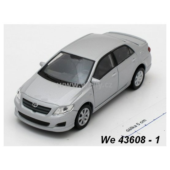 Welly 1:34-39 Toyota ´09 Corolla (silver) - code Welly 43608
