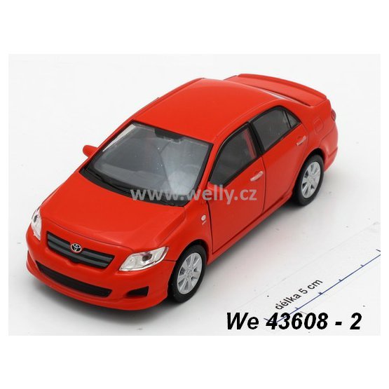 Welly 1:34-39 Toyota ´09 Corolla (red) - code Welly 43608