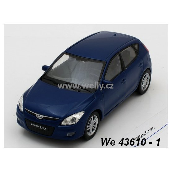 Welly 1:34-39 Hyundai i30 (blue) - code Welly 43609