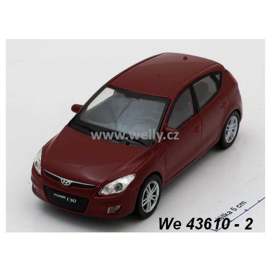 Welly 1:34-39 Hyundai i30 (red) - code Welly 43609