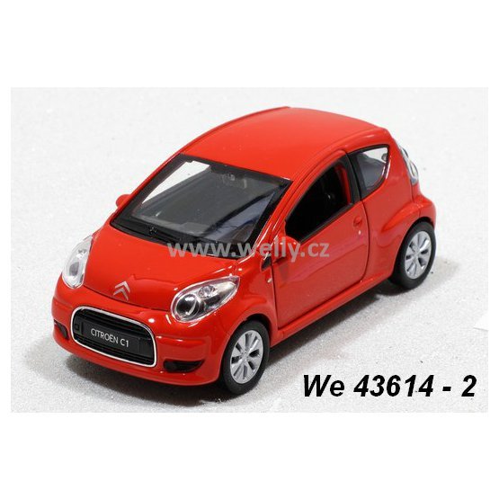 Welly 1:34-39 Citroen C1 (red) - code Welly 43614