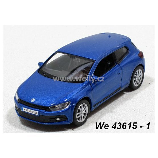 Welly 1:34-39 VW Scirocco (blue) - code Welly 43615