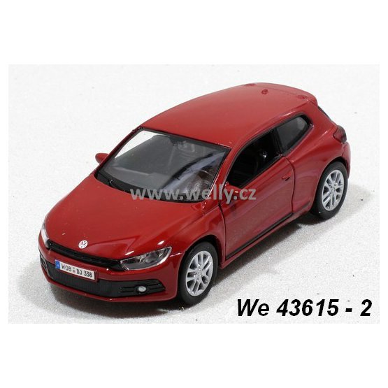 Welly 1:34-39 VW Scirocco (red) - code Welly 43615