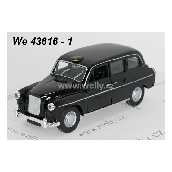 Welly 1:34-39 London Taxi FX4 (black) - code Welly 43616, modely aut