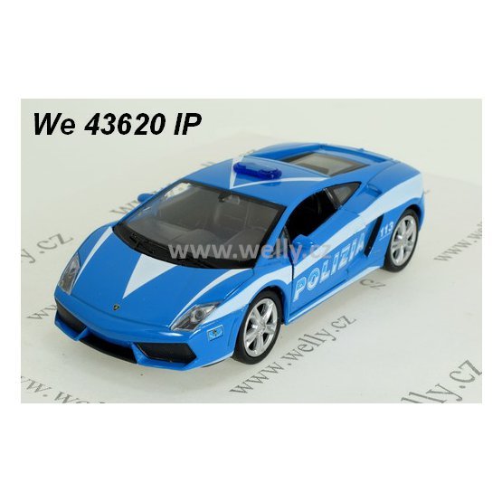 Welly 1:34-39 Lamborghini Gallardo LP560-4 (Polizia) - code Welly 43620IP, modely aut