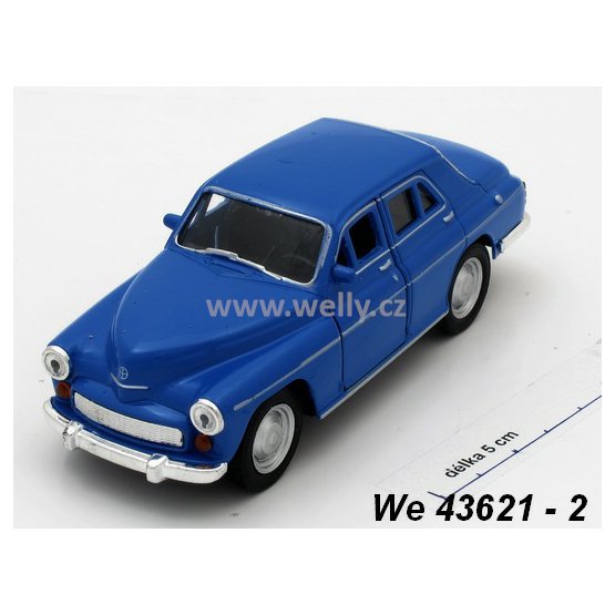 Welly 1:34-39 FSM Warszawa 224 (blue) - code Welly 43621