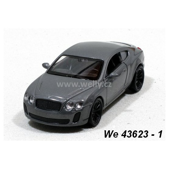 Welly 1:34-39 Bentley Continental Supersports (grey) - code Welly 43623, modely aut