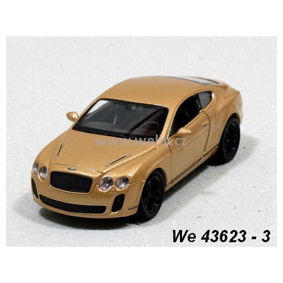 Welly 1:34-39 Bentley Continental Supersports (gold) - code Welly 43623