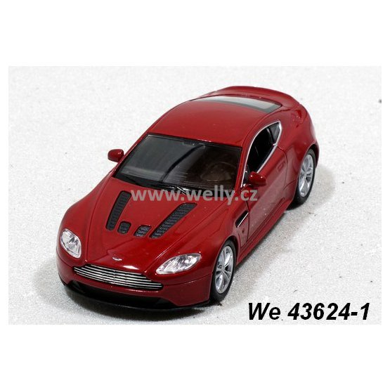 Welly 1:34-39 Aston Martin V12 Vantage (red) - code Welly 43624, modely aut