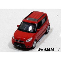 Welly 1:34-39 Kia Soul (red) - code Welly 43626, ukončena výroba