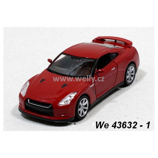 Welly 1:34-39 Nissan GTR (red) - code Welly 43632