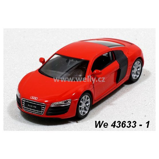 Welly 1:34-39 Audi R8 V10 (red) - code Welly 43633