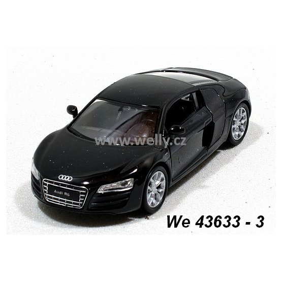 Welly 1:34-39 Audi R8 V10 (black) - code Welly 43633, modely aut