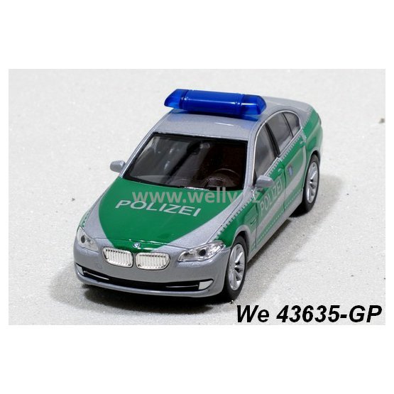 Welly 1:34-39 BMW 535i Polizei (green) - code Welly 43635GP, modely aut