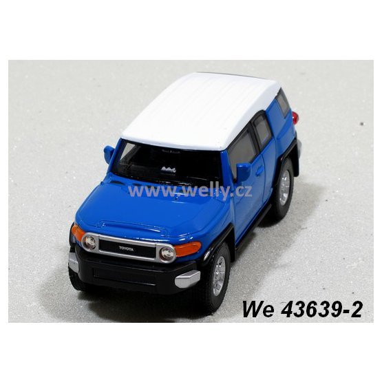 Welly 1:34-39 Toyota FJ Cruiser (blue) - code Welly 43639