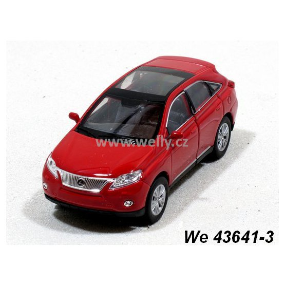 Welly 1:34-39 Lexus RX 450H (red) - code Welly 43641