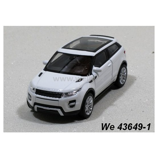 Welly 1:34-39 Land Rover Range Rover Evoque (white) - code Welly 43649, modely aut