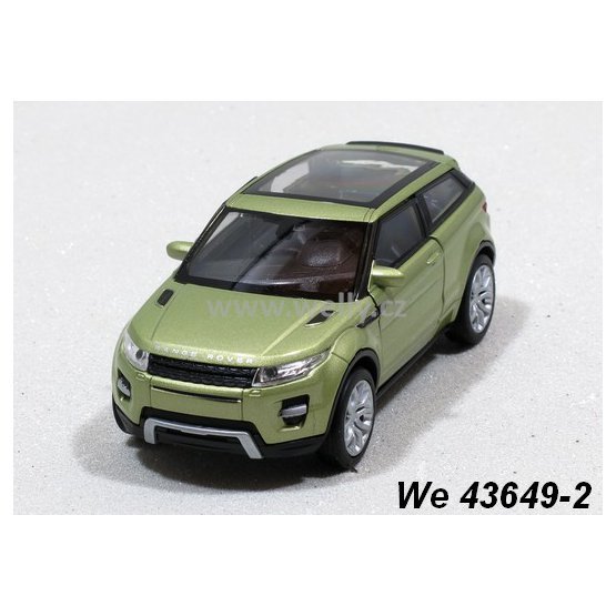 Welly 1:34-39 Land Rover Range Rover Evoque (light green) - code Welly 43649,