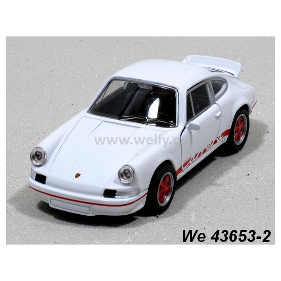 Welly 1:34-39 Porsche Carrera RS 1973 (white/red - code Welly 43653, modely