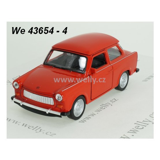 Welly 1:34-39 Trabant 601 (red) - code Welly 43654,